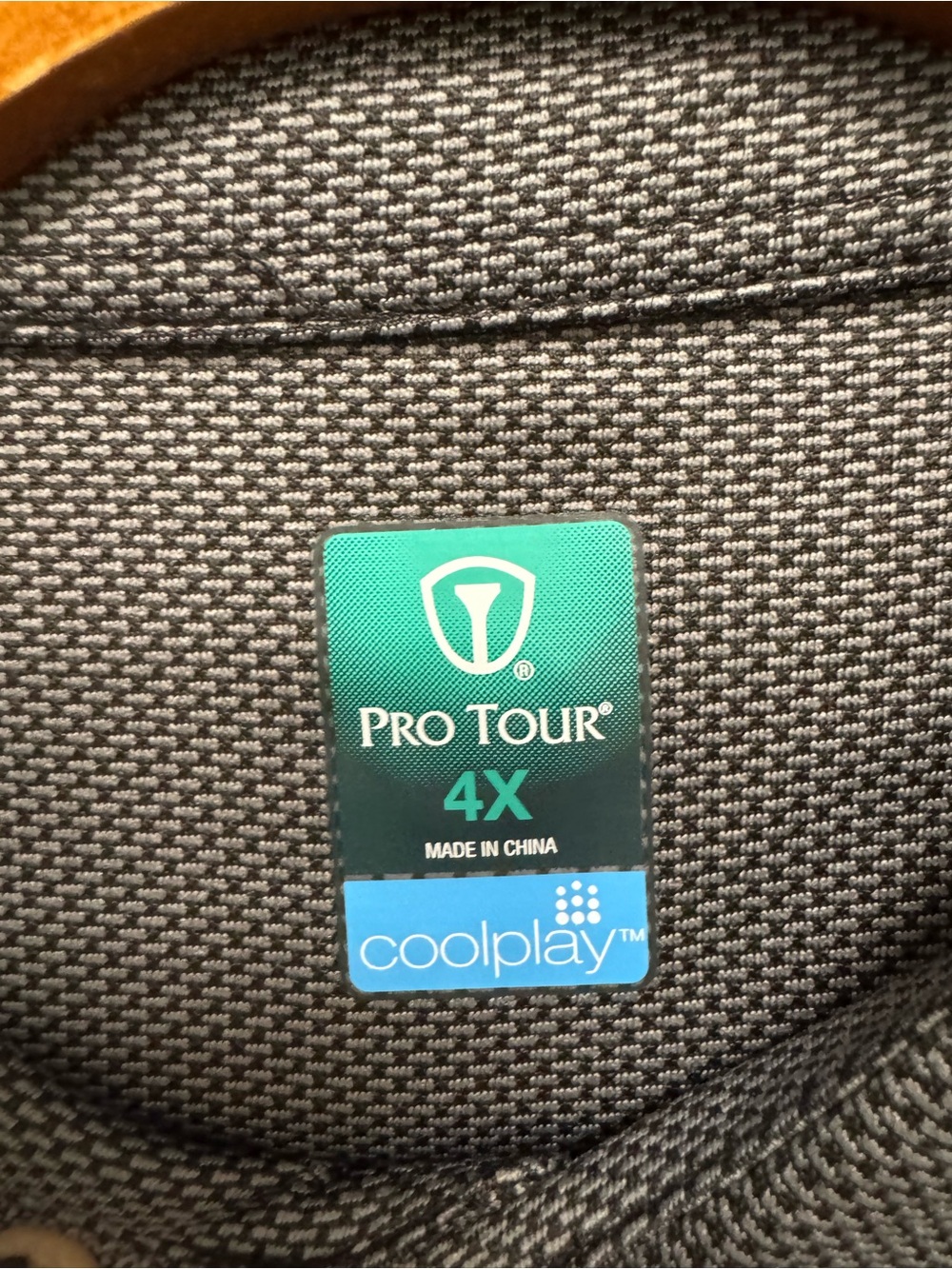NWT Pro Tour Big & Tall 4X Gray Long Sleeve Performance Golf Polo - Picture 7 of 7